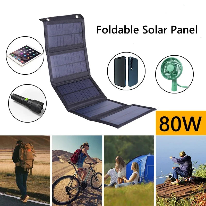 Panneaux solaires Charge USB pliants et portables