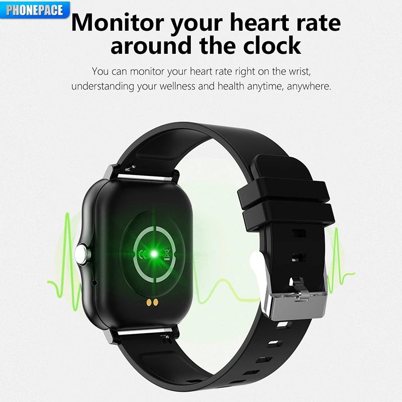 Montre Connectée 2025 - Appels & Musique Bluetooth