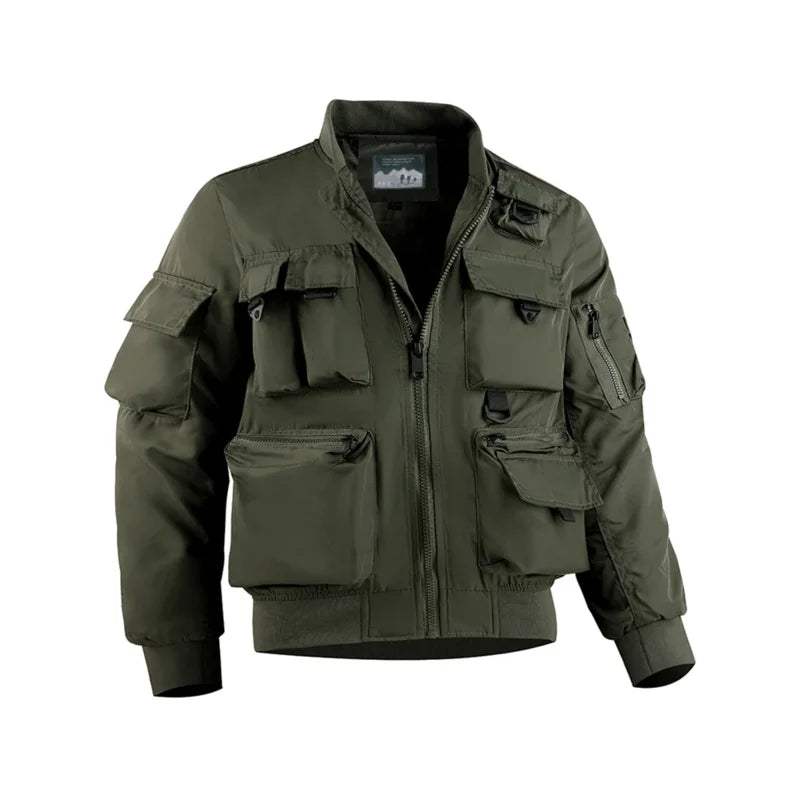 Veste Bombers Militaire pour homme - Multi-poches