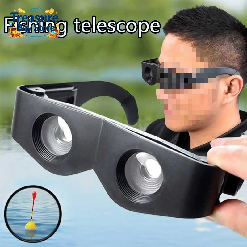 Lunettes Jumelles Télescopiques à Mise au Point Réglable – Grossissement Mains Libres pour Pêche