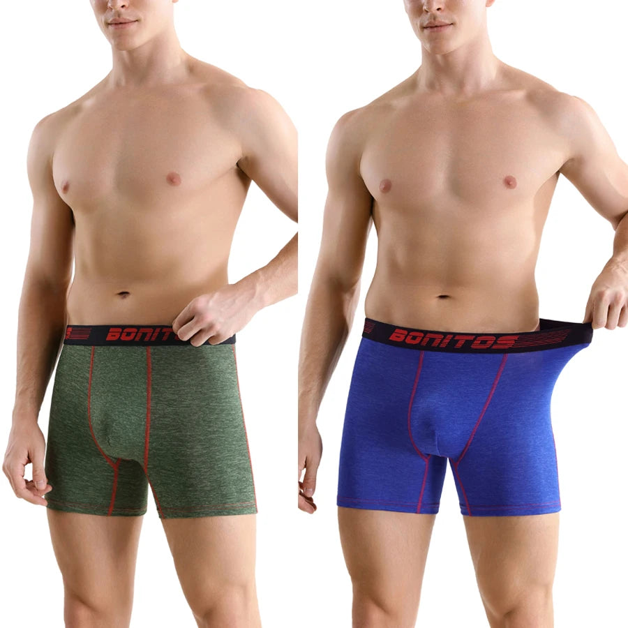 Caleçons Homme Stretch Élégants – 5 Pièces
