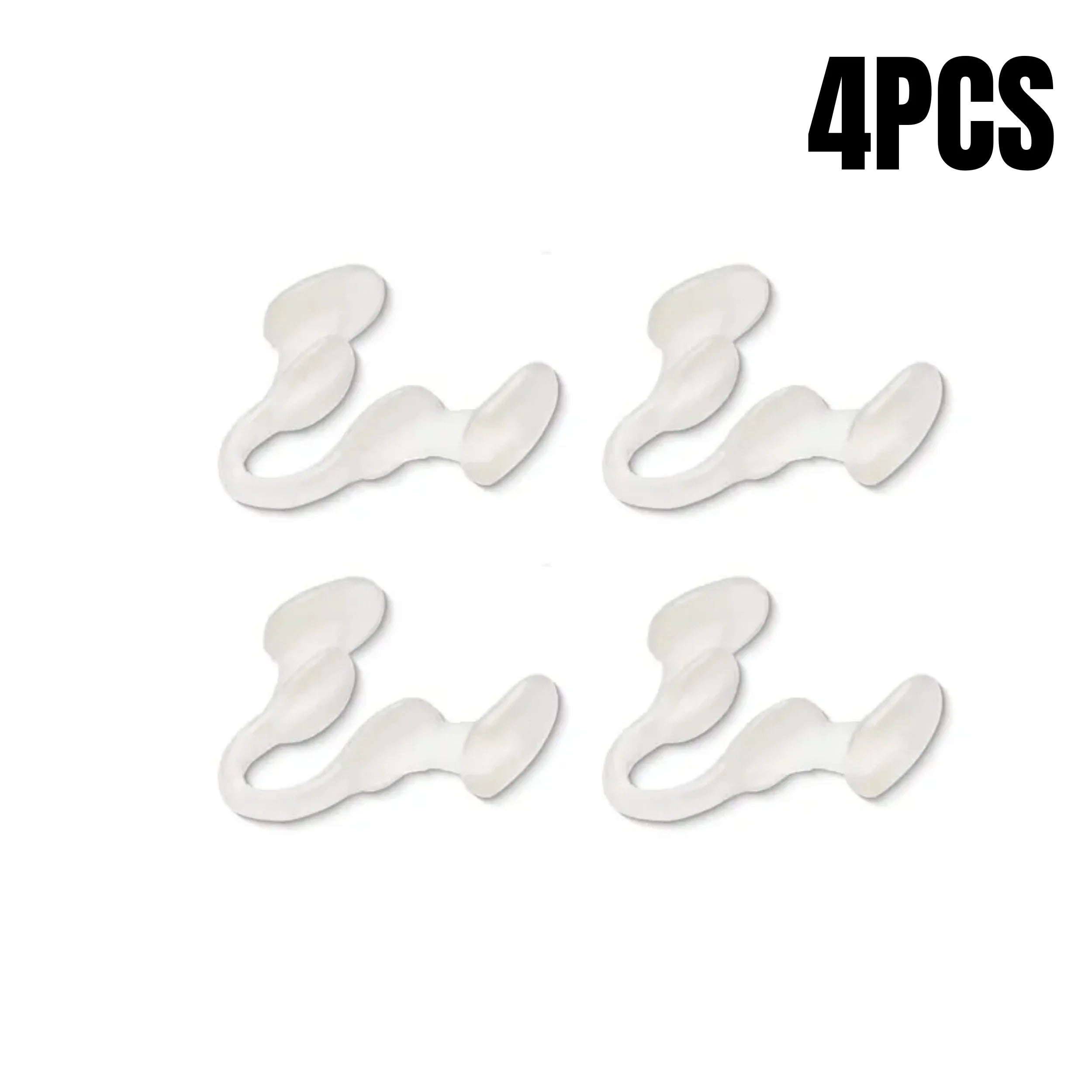 Lot de 4 Pince-Nez Anti-Ronflement - Sommeil de Qualité