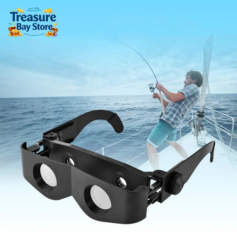 Lunettes Jumelles Télescopiques à Mise au Point Réglable – Grossissement Mains Libres pour Pêche