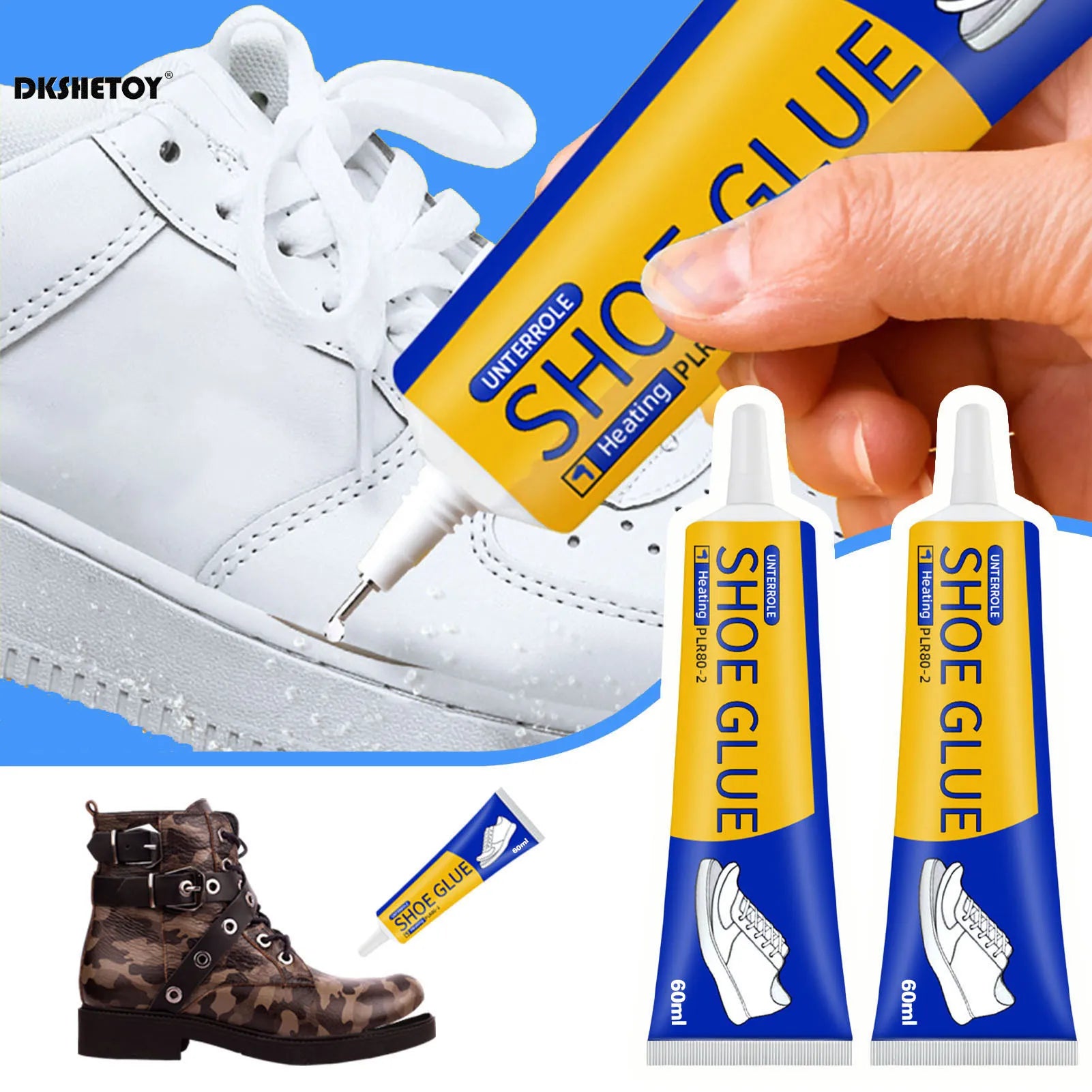 Colle de Réparation Rapide Universelle pour Chaussures - 2 ACHETÉES = 1 OFFERTE
