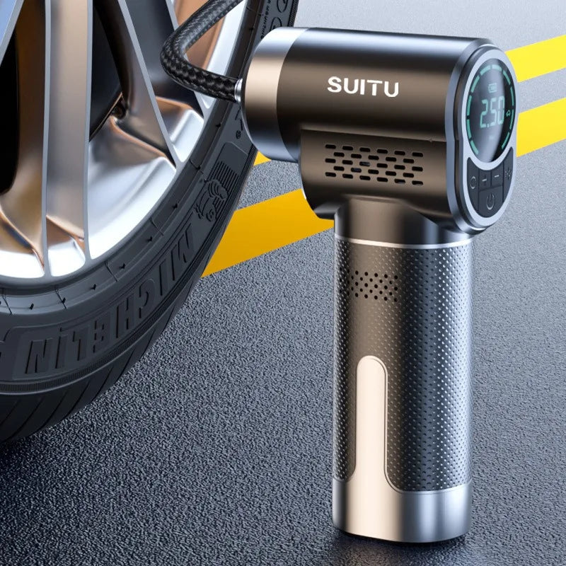 Mini Compresseur Électrique USB Haute Pression - Auto, Moto, Vélo
