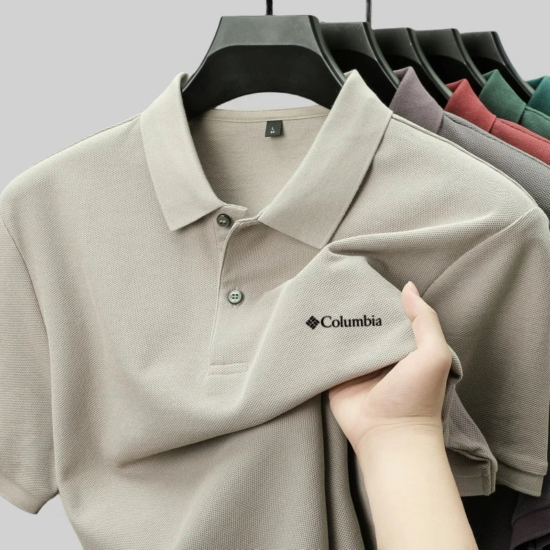 Polo Columbia Sportswear 100% Coton Pur Respirant - Homme