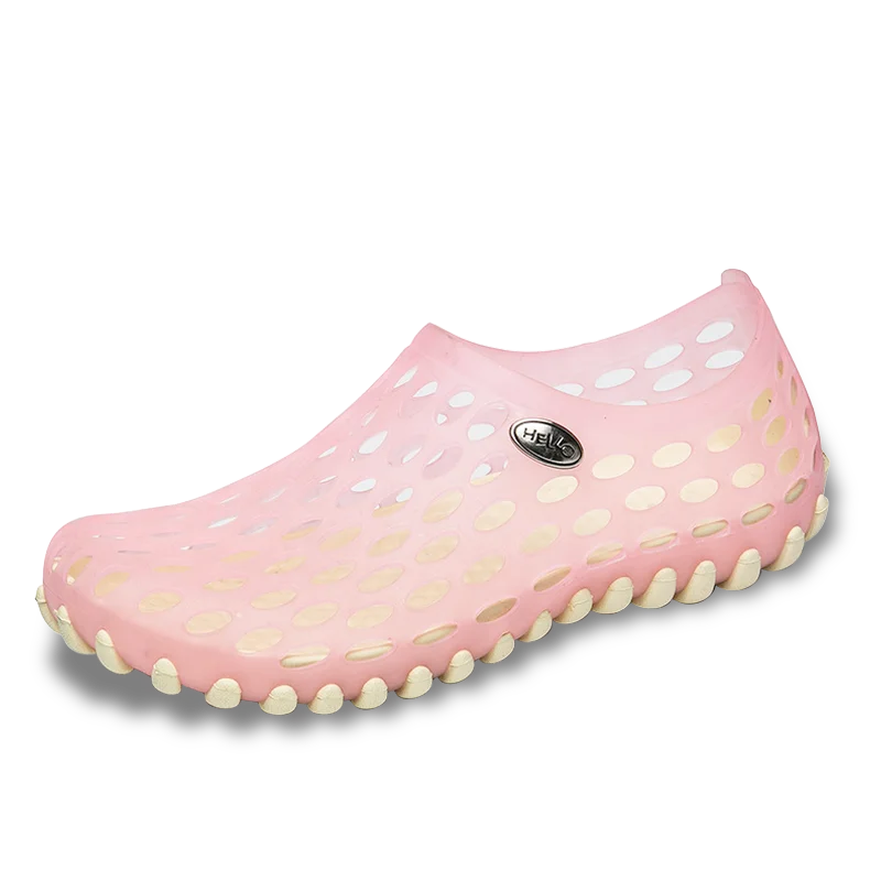 Chaussures d’Eau Unisexes en PVC – Légères, Antidérapantes et Idéales pour Plage et Jardin