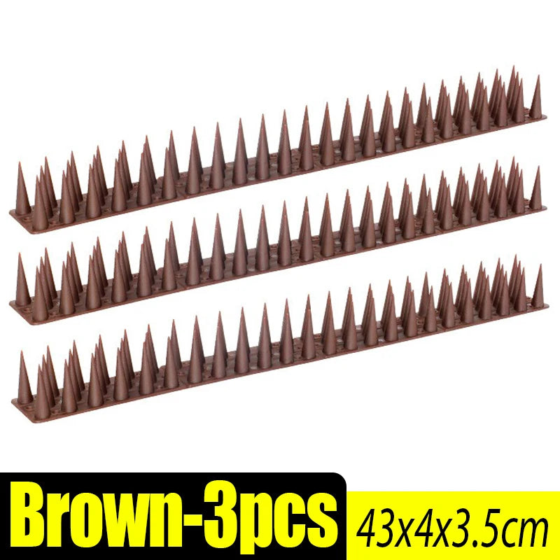 Lot de 5 Pointes Anti-Oiseaux – Dispositif Dissuasif pour Pigeons et Chats, Balcon, Toit, Fenêtre et Clôture