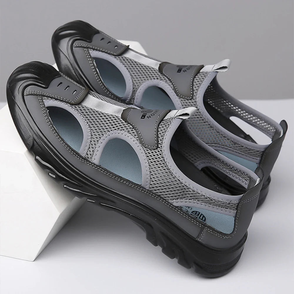 Sandales d'Été en Maille Respirante & Antidérapantes - Homme