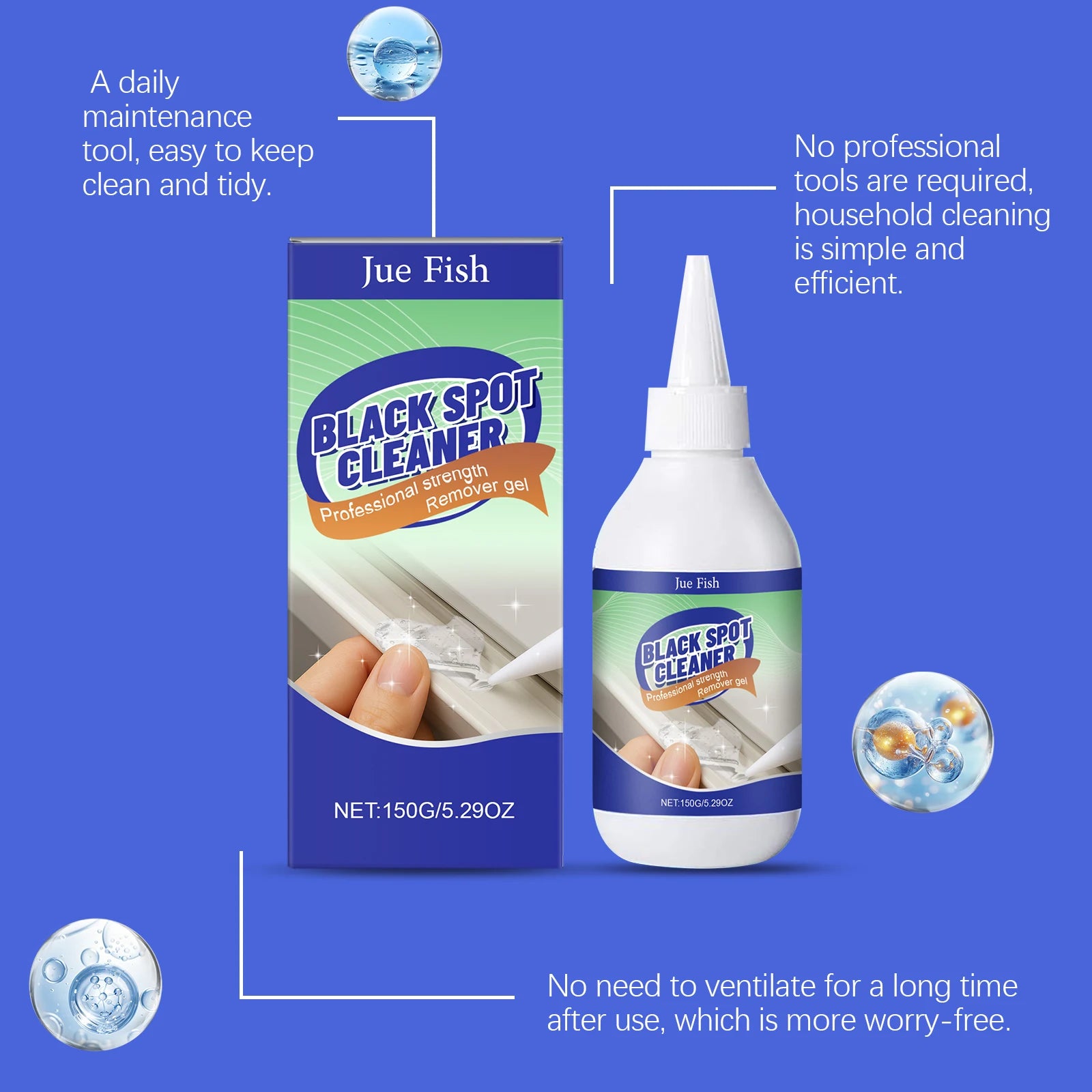 Nettoyant Gel Anti-Moisissure Multifonctionnel - 1 OFFERT