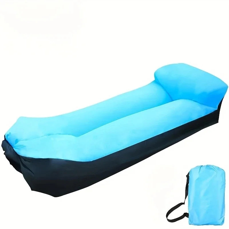 Air Sofa - Canapé Cozy Gonflable avec Oreiller & Sac - Installation Facile