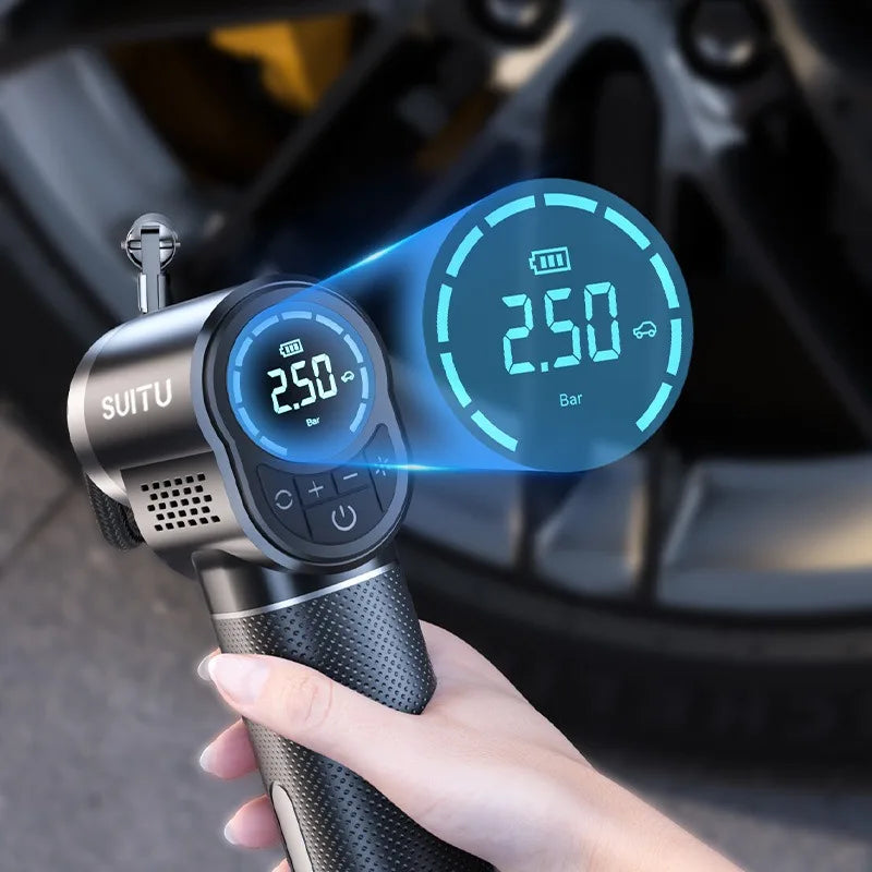 Mini Compresseur Électrique USB Haute Pression - Auto, Moto, Vélo