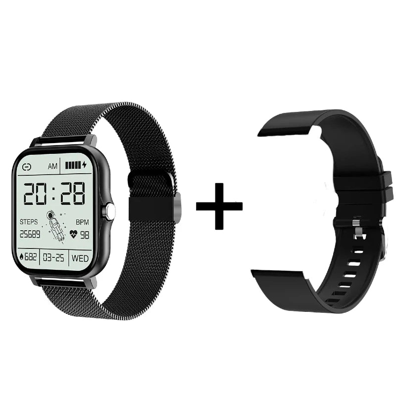 Montre Connectée 2025 - Appels & Musique Bluetooth