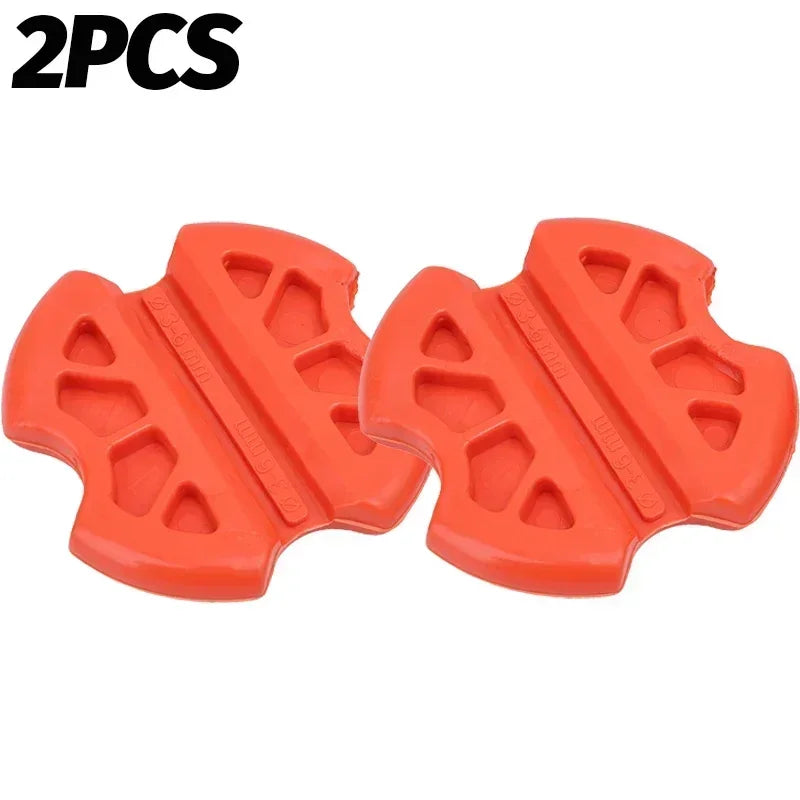 2x Poignées en Caoutchouc pour Traction de Câble