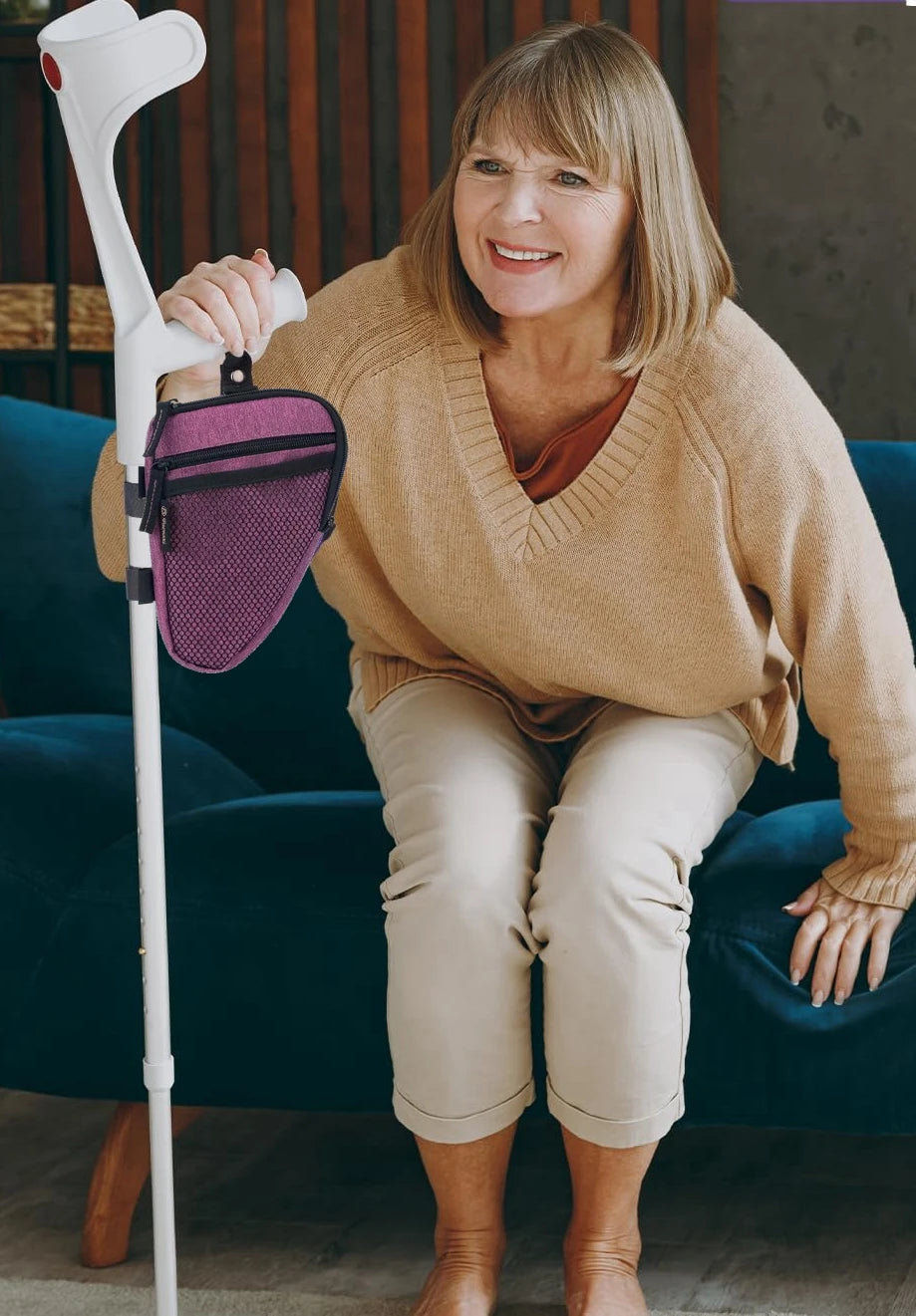 Sac de Canne & Béquille Pratique à Multipoches