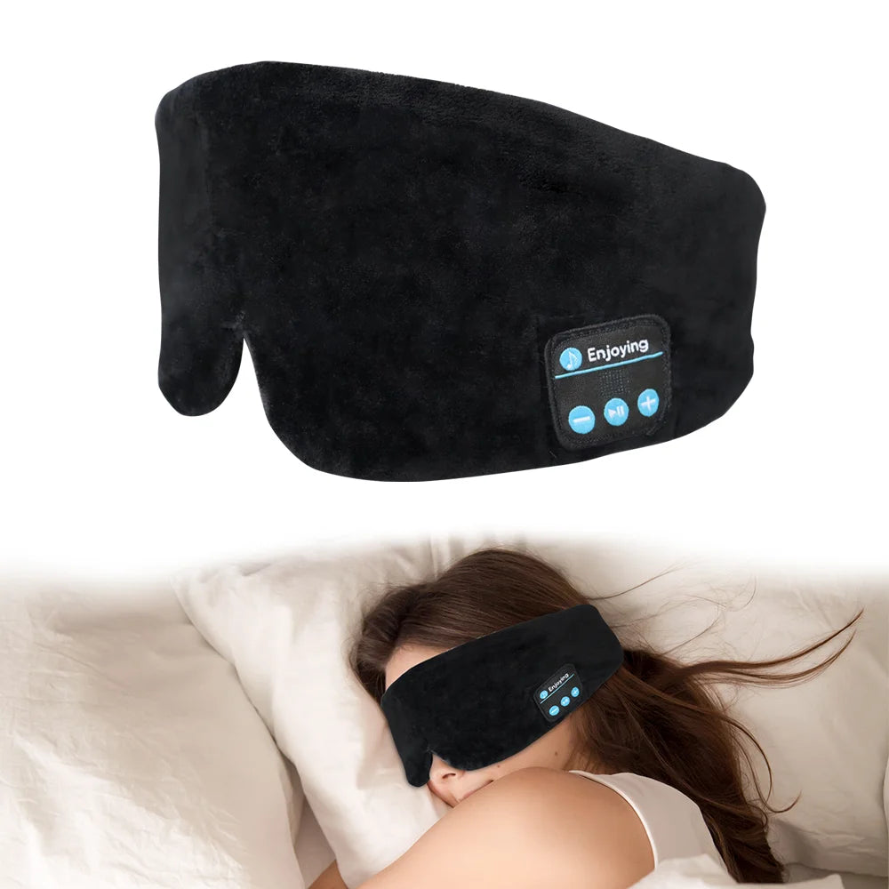 Masque de sommeil en coton Bluetooth