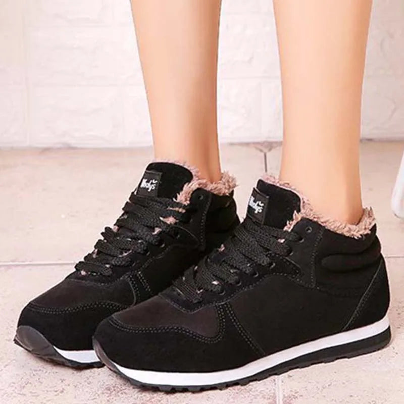 Chaussures Hiver Mixte – Doublées Chaudes & Antidérapantes