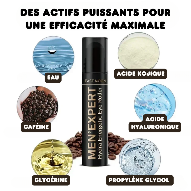Soin Roll-on pour les yeux Anti-Fatigue au Rétinol - Soin For Men