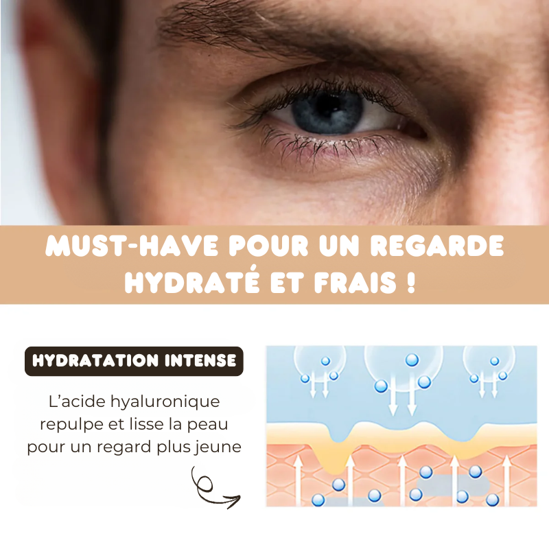 Soin Roll-on pour les yeux Anti-Fatigue au Rétinol - Soin For Men