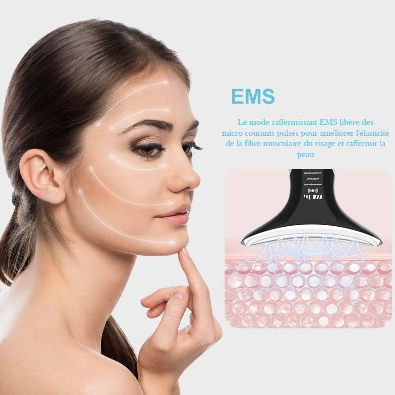 Masseur lifting cou et visage EMS