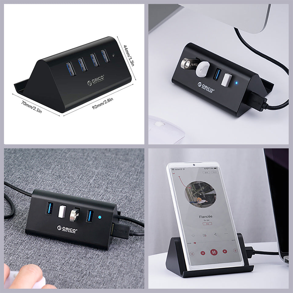 Station d'accueil pour smartphone multi-ports USB