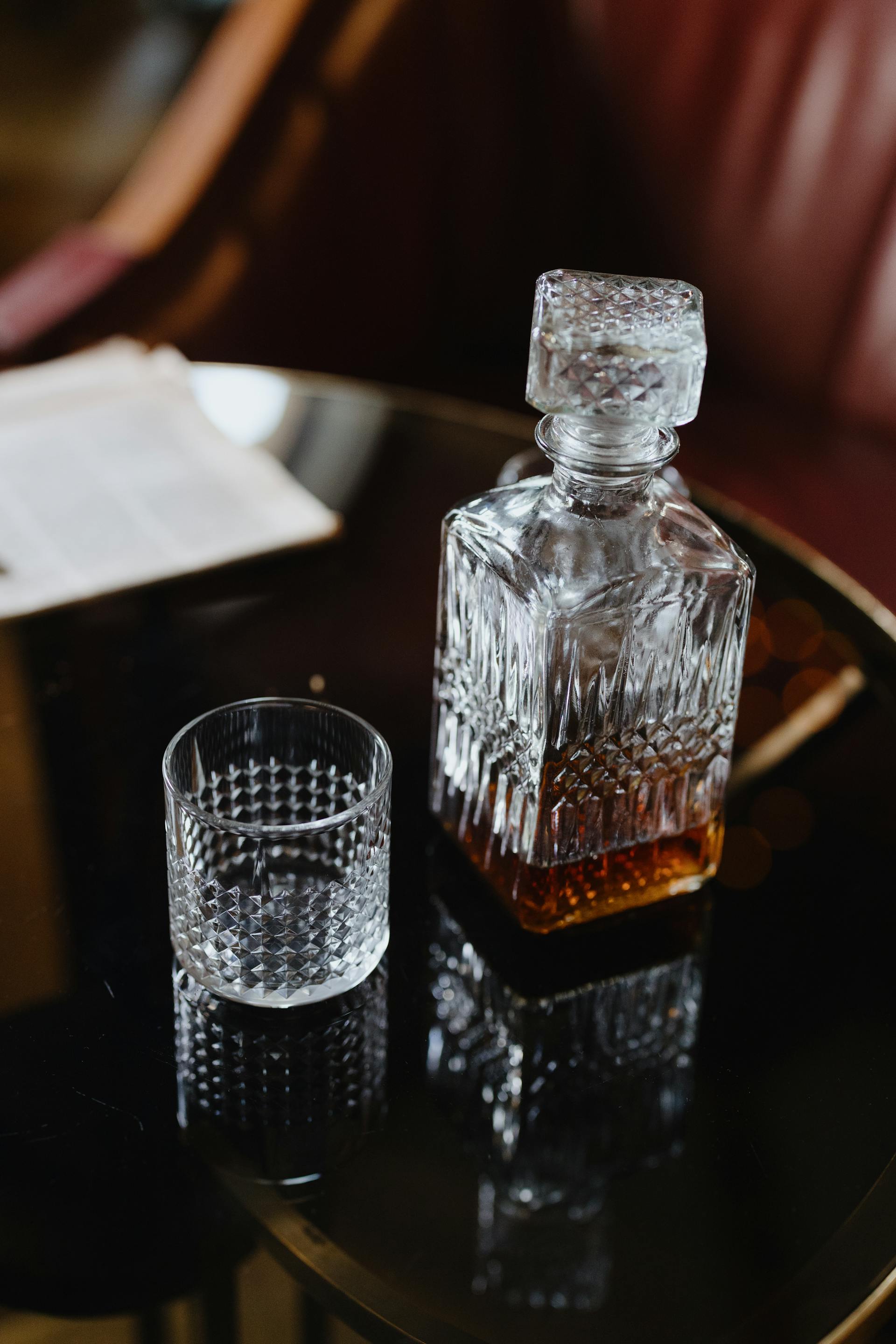 Carafe Whisky Globe + 2 Verres OFFERTS - Idée Cadeau