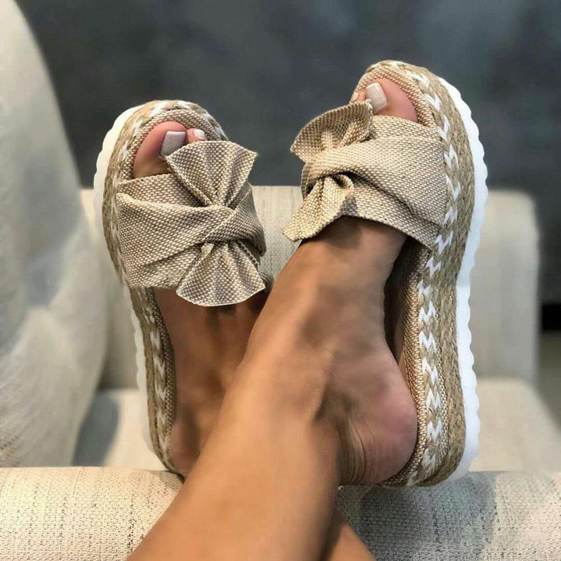 Sandales avec nœud - IBIZA