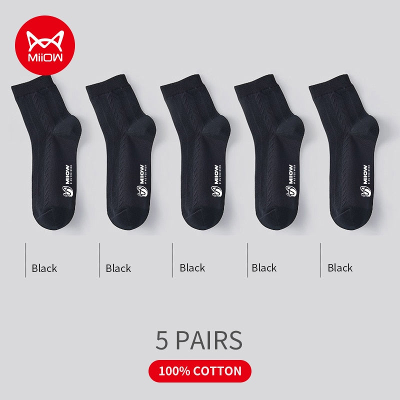 5 paires de chaussettes 100% antibactérien - Homme