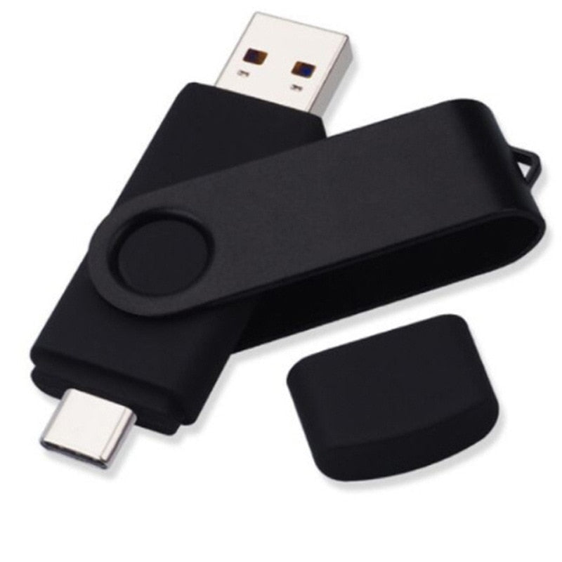 Clé USB 2 en 1 - 64GB (USB et USB Type C)