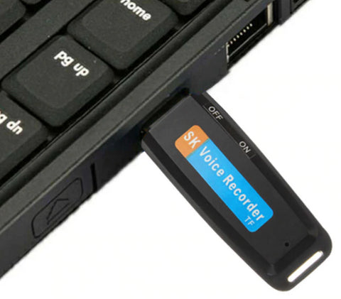 Dictaphone USB + Carte SD 16GB OFFERTE